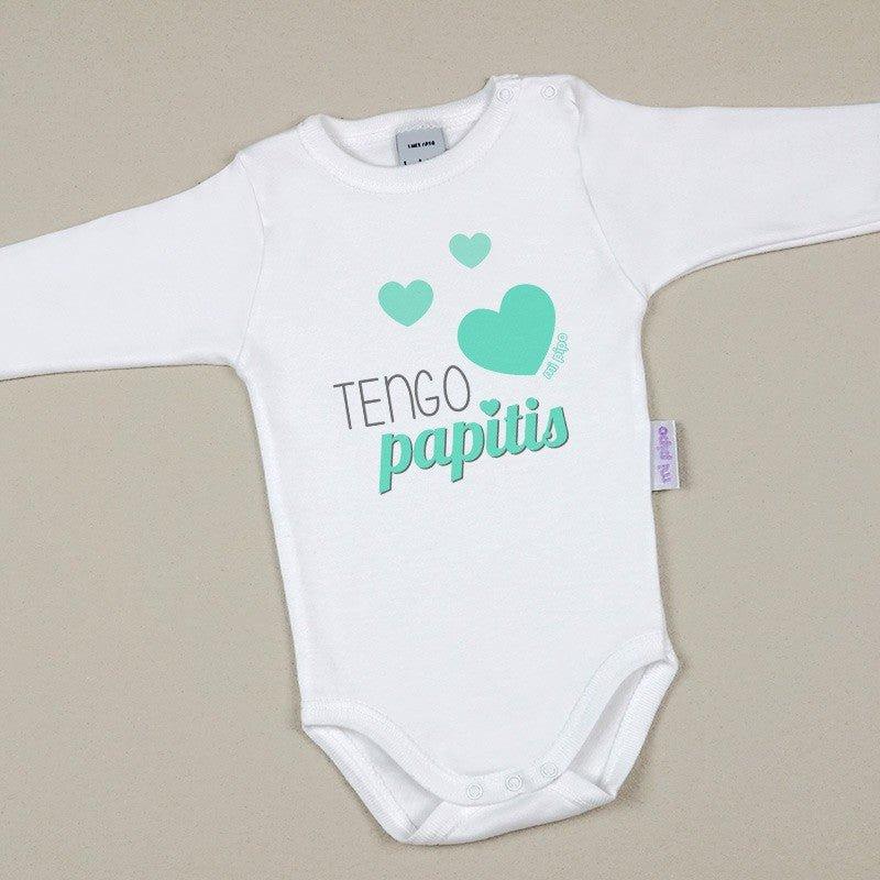 Body Bebé Tengo Papitis Mi Pipo - Nanetes #